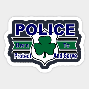 POLICE Sticker